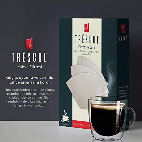 Kahve Filtresi 4 Numara (Büyük Boy) Naturel Kağıt 2X100 200'lü Paket - Görsel 3