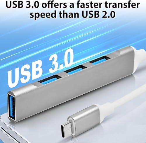 Alternative view of Type-c To USB Hub 4 Port Çoklayıcı Çoğaltıcı Adaptör