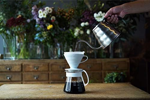 Hario V60 02 Seramik Kahve Demleme Seti “Beyaz” - Görsel 3