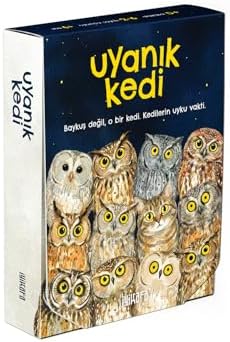 Uyanık Kedi – Eşleştirme Kart Oyunu | Baykuşları Eşleştir, Kediden Kurtul, Oyunu Kazan | 2-6 Oyuncu 6+ Yaş | Dikkat Odaklı Eğlence