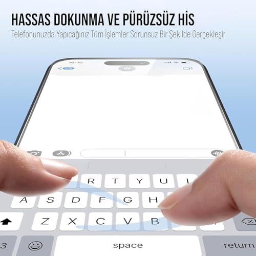 PSR Aksesuar iPhone 17 Uyumlu Ekran Koruyucu - Otomatik Hizalama Özellikli | Ekstra Güçlendirilmiş | Tam Koruma | Pürüzsüz Lazer Kesim Premium Kırılmaz Cam (iPhone 17) - Görsel 2
