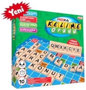 Great Planes Redka Ahşap Kelime Oyunu Kelime Üretme Kelime Avı Yerli Scrabble - Görsel 2
