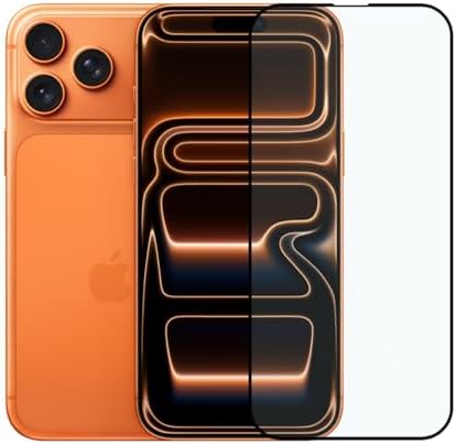 Tam Kaplayan Parmak İzi Bırakmayan Safir Ekran Koruyucu Cam, iPhone 17 Pro Max İle Uyumlu