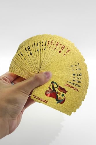 Alternative view of Gold Kurukafa iskambil Kağıdı Kaygan Plastik Su Geçirmez Oyun Kağıdı cin500sr
