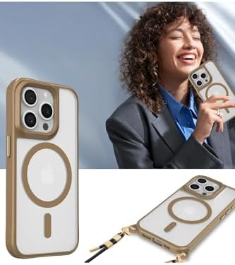Manyetik Magsafe Destekli Askı Aparatlı Darbe Emici Kılıf Lacivert İPhone 14 Pro Max ile uyumlu - Görsel 3