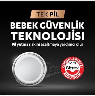 Özel Cr2032 Lityum Düğme Pil 3V, (Cr2032) 5 Adet