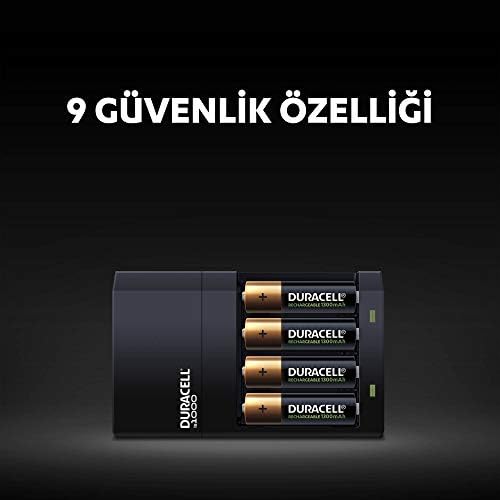 Cef 14 Pil Şarj Cihazı, 4 Saat (1 Adet) Ve Şarj Edilebilir AA Ve AAA Pil (2'Şer Adet) - Görsel 3