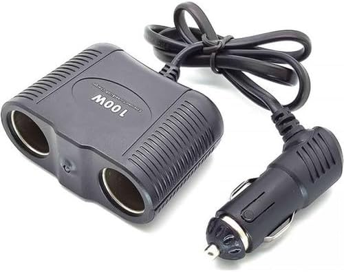 Araç çakmak çoklayıcı dual çakmak çoklayıcı 12/24v 100w