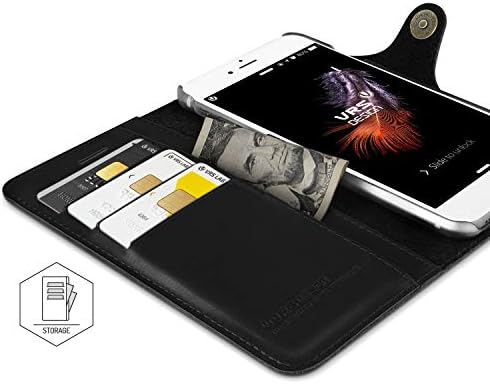iPhone 8 Plus / 7 Plus Native Diary Series Deri Kılıf Black - Görsel 2
