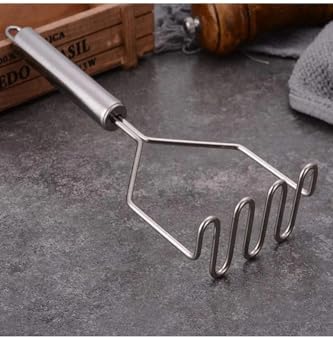 Pratik 24 Cm Çelik Pastanlamz Patates Ezici Püre Yapıcı