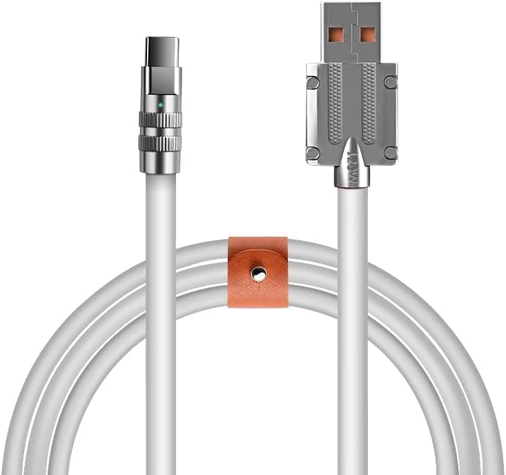 Alternative view of Hızlı Şarj Usb to Type-C Tombul Kablo Kopmalara Dayanıklı Şarj Kablosu 1 Metre (TCB8933)
