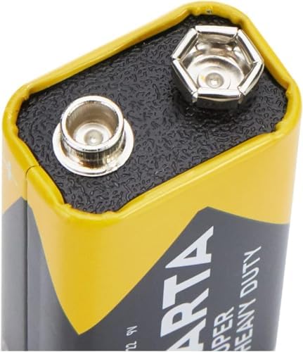 SUPER HEAVY DUTY 9V PİL - 4'LÜ EKONOMİK PAKET
