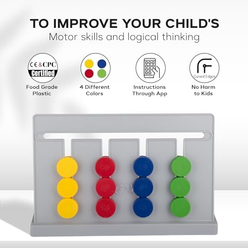 thinkmaster Master Abacus Rubik Abaküs Montessori Zeka Oyunu Renk Algoritma Oluşturuculu - Görsel 3