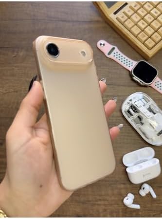 Alternative view of Süper İnce Mat Ultra Thin Silikon Kılıf ÇÖL iPhone 17 Air ile uyumlu