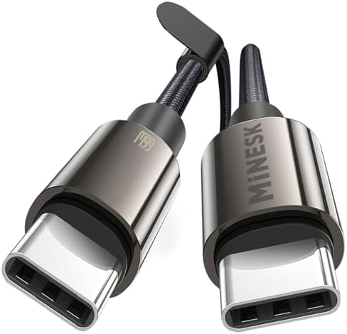 Alternative view of Super-C Serisi 66 Watt Gücünde PD Type-C Hızlı Şarj ve Data Kablosu 100 Cm Uzunluk Kopmaz Örgü Materyal ve Çinko Alaşım Metal Uçlar (66 Watt Ekransız)
