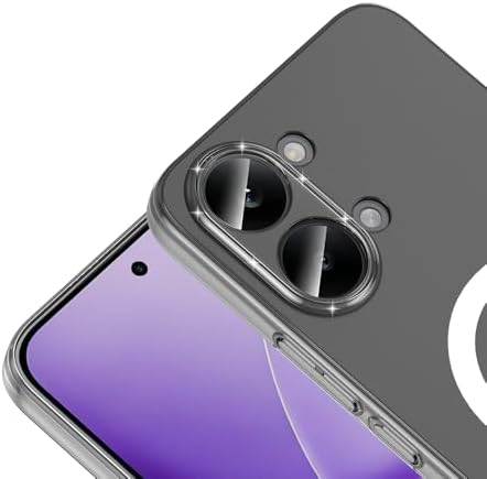 Xiaomi Poco X8 Pro Max ile uyumlu Şeffaf Kılıf MagSafe Uyumlu Güçlü Mıknatıslı Wireless Şarj Destekli Crystal Clear İnce Sert Arka Kapak Kamera Lens Korumalı Darbe Emici Kılıf - Görsel 2