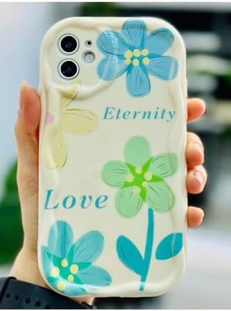Alternative view of Iphone 11 ile Uyumlu Dalgalı Eternity Tasarımlı Baskılı Esnek Silikon Kılıf