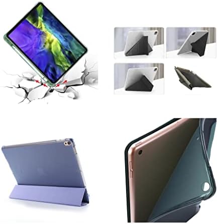 Alternative view of Galaxy Tab S9 FE Plus/S10 Plus/S9 Plus ile uyumlu Kılıf Grafiti Şeffaf Kalem Bölmeli X610-16-810-18 X820 Lacivert