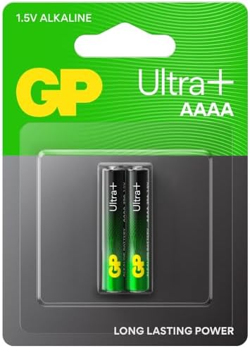 GP Batteries 25A Ultra Plus Lr8D425/E96/AAAA Boy İncenin İncesi Pil, 1.5 Volt, 2'li Kart - Görsel 3