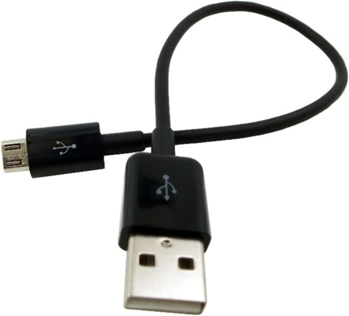 4568 Micro Usb Kısa Data Şarj Kablosu Android Uyumlu (15 Cm) - Görsel 2