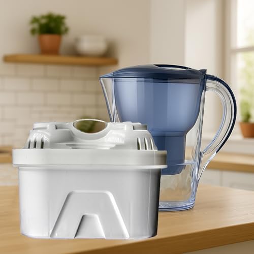 3’lü Sürahi Filtre Kartuşu – Ayarlanabilir Filtrasyon Hızı, İyon Değişimli Kireç Azaltıcı, 160L Kapasite, Aquaphor & Xiaomi Uyumlu