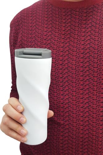 Alternative view of Komple 304 L Çelik Beyaz 500 ml Kahve Termos Mug cin229by
