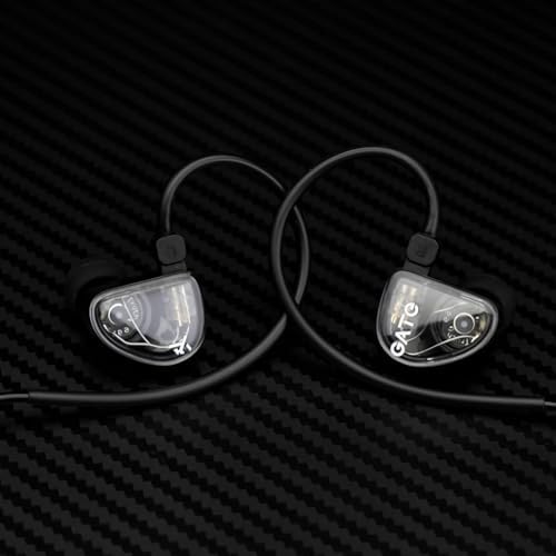 Gate In-ear Monitor w/Mic | Siyah | Sahne, Stüdyo veya Odyofil için Kulak içi/In-Ear Kablolu Monitör Kulaklık (Mikrofonlu versiyonu) - Görsel 3