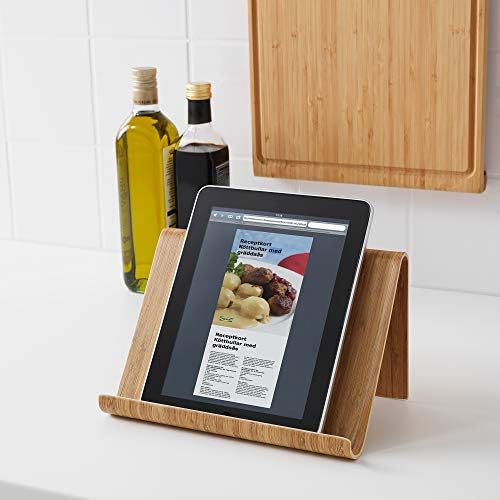 VIVALLA Bambu Kaplama Tablet Standı, 26x17 cm