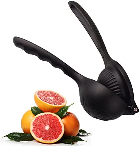 Döküm Limon Sıkacağı Limon Presi Büyük Boy 24 cm, Siyah Metal Limon Sıkacağı, Döküm Narenciye Sıkacağı (DÖKÜM LİMON SIKICI) - Görsel 3