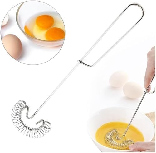 Yarı Otomatik Çırpma Krema Yumurta Çırpma El Sos Karıştırıcısı Yaylı Yumurta Çırpıcı Metal Yumurta Çırpıcı Sos El Blenderi Çırpma Karıştırıcı