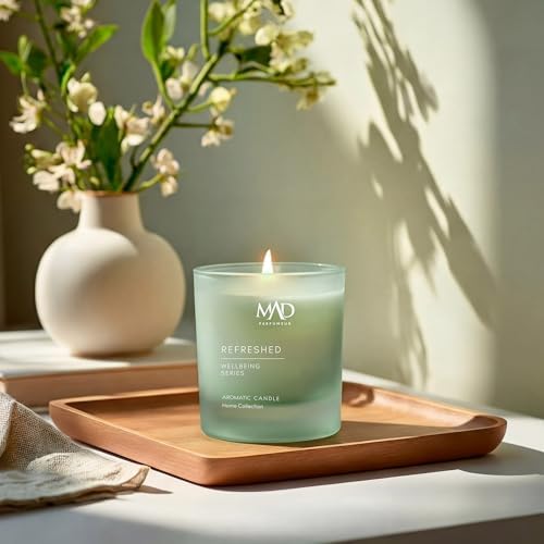 Mad Wellbeing Refreshed 200 gr Kokulu Mum – Mood Scentz Teknolojisi ile Ferahlatıcı Mum