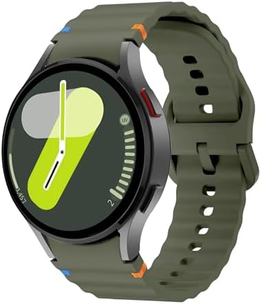 ile Uyumlu Galaxy Watch 4/5/6/7/FE/40/40/44 Classic Uyumlu 42/43/46/47mm Spor Silikon Kordon