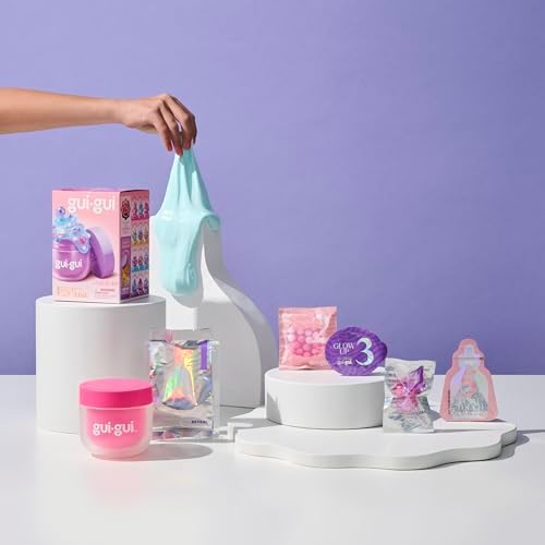 Alternative view of GUI GUI Slime Kit - Kokulu Balçık 1'li Paket - Nihai Slime Glow-Up'ınızı Özelleştirmek için 5 Adımlı Kendin Yap İşlemi, Açılıp Kapanabilir ve Yeniden Kullanılabilir Konteyner, ASMR Deneyimi, 13. Sezon