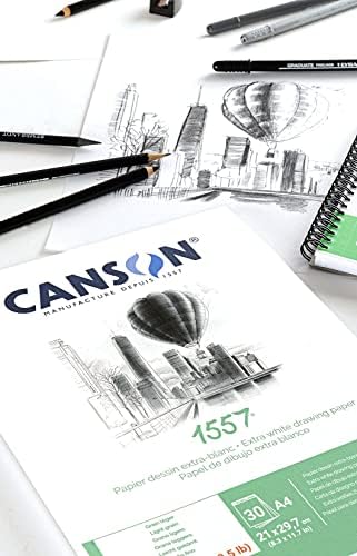 204127407 1557 çizim ve eskiz kağıdı, A5, saf beyaz