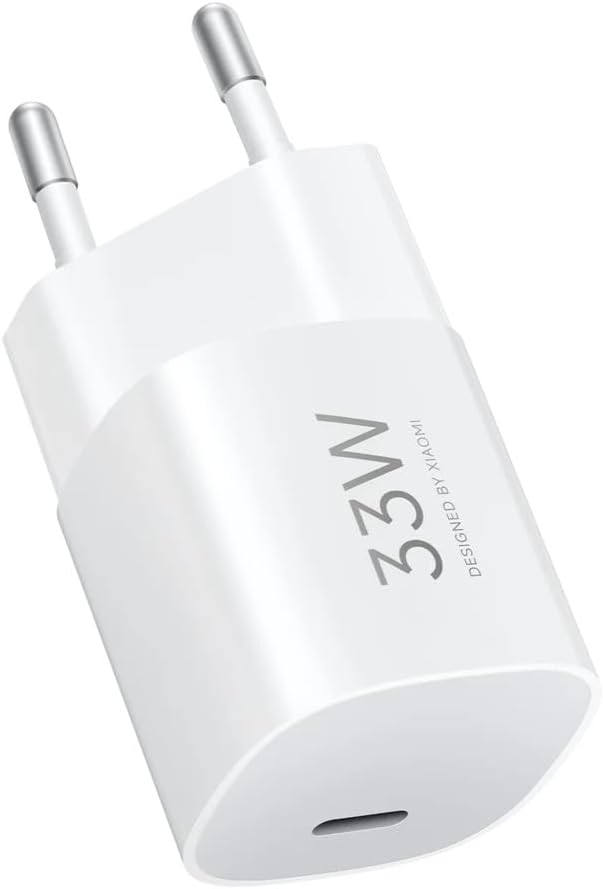 Xiaomi 33W Nano Power Adapter (USB-C) EU Küçük ve Kompakt Hızlı Şarj Adaptörü Beyaz, Xiaomi 33W Nano Power Adapter (USB-C)