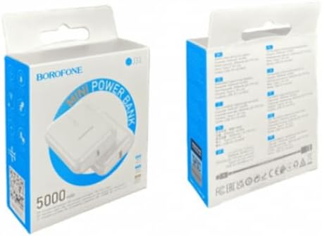 Borofone Powerbank Mini Boy 5000mAh Taşınabilir Güç Bankası Şarj Seviyesi Led Gösterli Kompak ve Hafif Tasarım iPhone ve Uyumlu Şarj Cep Boyutunda USB KABLO DAHİL DEĞİLDİR Bj31 - Görsel 2