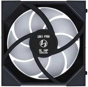Lian Li UNI FAN SL INFINITY Wireless 1x140mm Siyah Kasa Fanı (G99.14SLIN1W1B.00) - Görsel 2