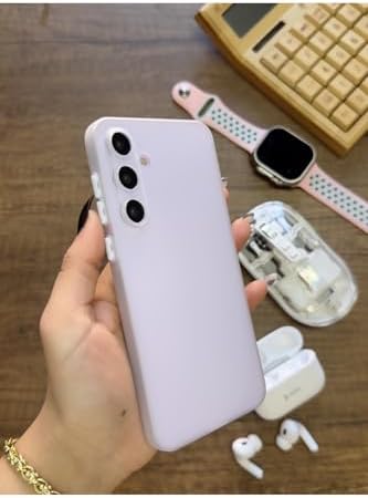 Süper İnce Mat Ultra Thin Silikon Kılıf Şeffaf Galaxy A55 ile uyumlu