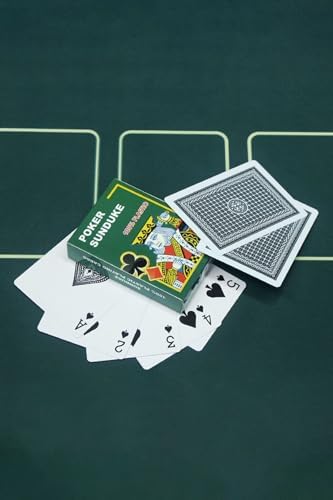 Alternative view of Siyah Pvc Plastik Su Geçirmez iskambil Poker Oyun Kağıdı cin444sy