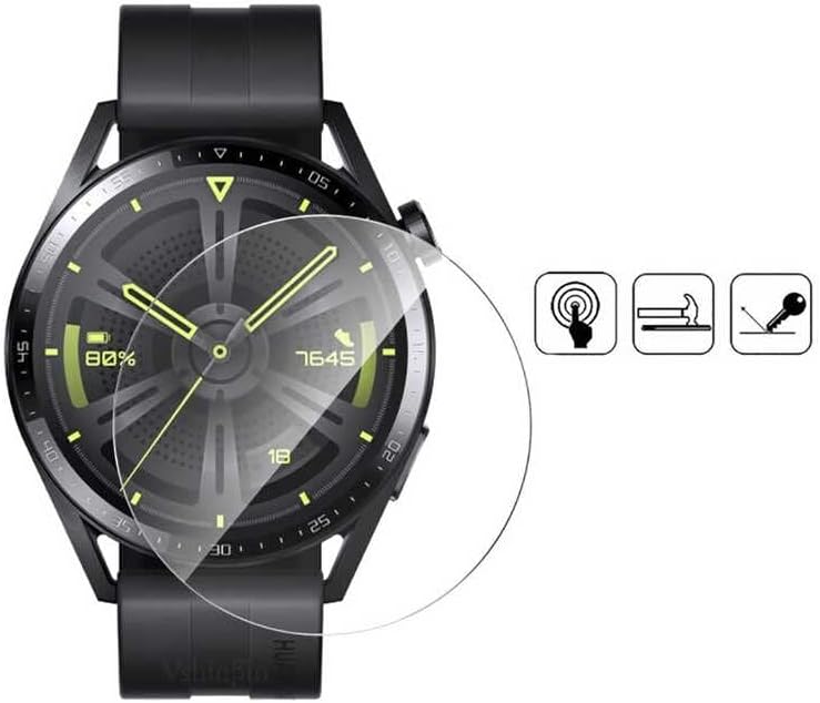 Watch GT 3 ile uyumlu 46mm Ekran Koruma Tpu Watch GT 3 ile uyumlu Body Ekran Koruma Şeffaf - Görsel 3