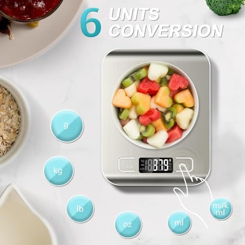 Alternative view of Platin Mutfak Terazisi Dijital Tartı Hassas Lcd Ekranlı 5 Kg