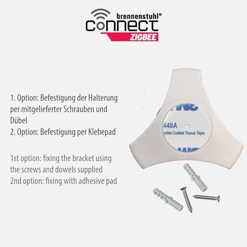 Brennenstuhl Connect Zigbee Serisi IP68 Lisanslı Smart Home 115 cm Kablolu Su Dedektörü - Görsel 3