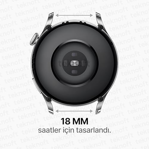 18mm ile Uyumlu Saatler için Kristal Desenli Yumuşak Silikon Kordon  Watch (GT5 Pro 42mm/GT5 41mm/GT4 41mm)