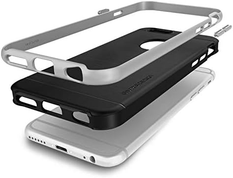 iPhone 6 Plus/ 6S Plus High Pro Shield Kılıf Arka Kapak Gümüş - Görsel 2
