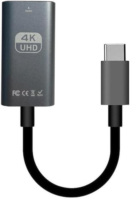 Type-C to HDMI Çevirici USB C to HDMI Adaptör Macbook Uyumlu HC03 - Görsel 3