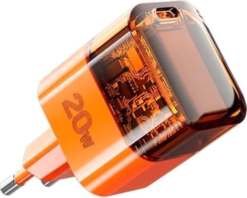 Azeada LINSU 20W Type-C Hızlı Şarj Adaptörü Turuncu PD-A31 (20w Tek Giriş, Şarj Başlık)