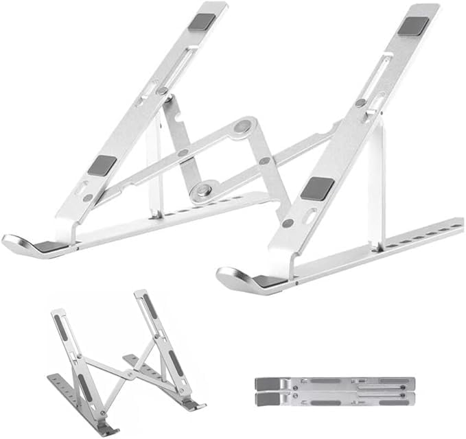 Alternative view of AL-10 Alüminyum Macbook Uyumlu 7 Kademeli Notebook Stand