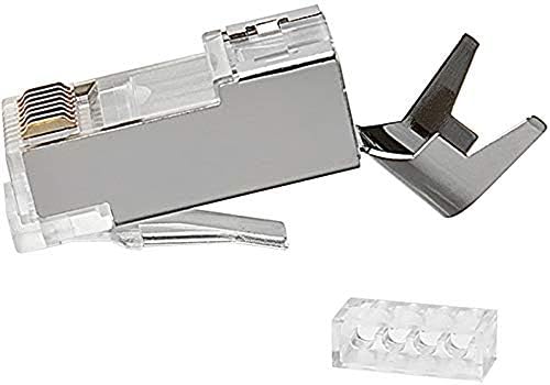 Alternative view of 4229 Cat7 Rj45 İnternet Patch Kablo Ucu Konnektör Jak, 10'lu
