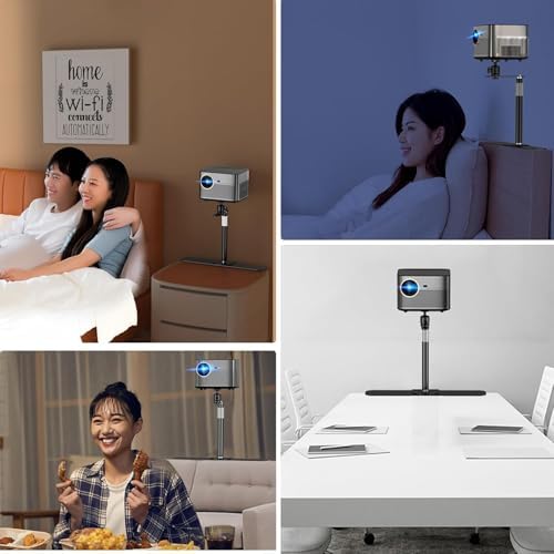 Ayarlanabilir Projeksiyon Standı, 24 cm - 40 cm Yükseklik Uzatma, Çoğu Projektör, Telefon ve Kamera ile Uyumlu, Taşınabilir Tasarım, 360° Açı Ayarı, Yüksek Mukavemetli Alaşımlı Çelik | TY11 - Görsel 3