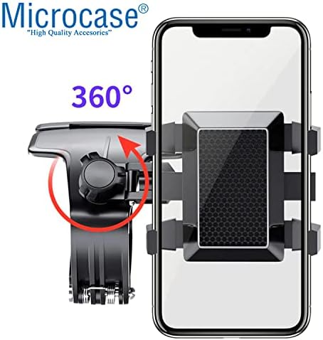 Microcase Araç İçi Numaratörlü Güneş Siperliği Ön Panel Dikiz Aynası Telefon Tutucu - AL2905 - Görsel 3